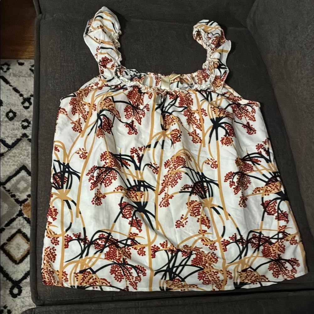 Floral Sleeveless Top